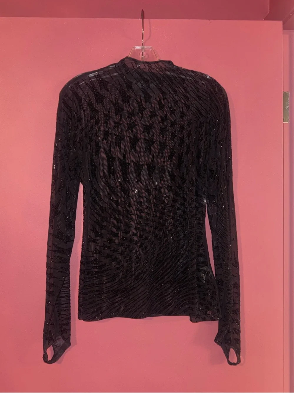 Mugler x H&M rhinestone star embellished top - Picture 6 of 9